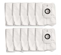 Emiif Lot de 10 sacs à poussière pour aspirateur EZVIZ CS-RA-KIT07 pour CS-RC3, CS-RE4P, tissus non tissés