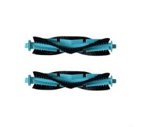 Emiif Lot de 2 brosses principales pour aspirateur Ultenic pour robot aspirateur T10 Lite en nylon et plastique