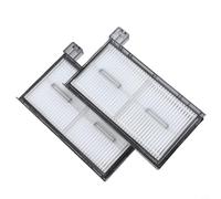 Emiif Lot de 2 filtres de rechange pour aspirateur robot Eufy X8 Pro et X8 Pro SES Series, filtration de la poussière et des poils d'animaux