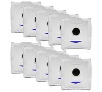 Emiif Lot de 4/10 sacs à poussière Ecovacs pour Deebot N30 Omni, N30 Pro pour aspirateur Omni, tissus non tissés, grande capacité de filtration de la poussière (lot de 10)