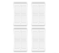 Emiif Lot de 4 filtres HEPA ECOVACS pour Deebot X8 Pro Omni, X8 Pro Plus, X9 PRO Omni, T80 pour aspirateur Omni