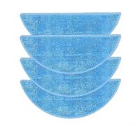 Emiif Lot de 4 pièces de rechange en microfibre pour SSR 3000A pour aspirateur robot SilverCrest