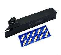 Emiif MGEHR2020-1.5 Lot de 10 porte-outils de coupe CNC avec inserts en carbure MGMN150-G 1,5 mm pour acier, acier inoxydable et fonte