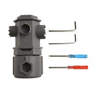Emiif Outil de réparation de robinet compact 16 en 1, excellent ajout à toute trousse à outils domestique ou professionnelle (A)
