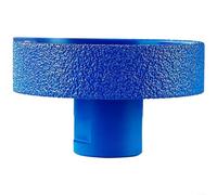 Emiif Roue à rainurer diamant pour meuleuse d'angle, disque plat robuste de 10 cm/12 cm pour carrelage, marbre, pierre, utilisation humide et sèche (12 cm)