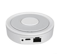 Emiif Smart Hub pour ZigBee pour HomeKit Télécommande intelligente Contrôle vocal Pont WiFi pour appareils de maison intelligente Large couverture Installation facile