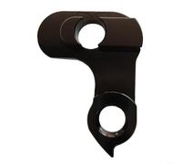 Emiif Support de dérailleur arrière pliable pour vélo Breeze Fnhon, 49 x 37,5 x 8 mm, cadre de protection noir