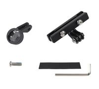 Emiif Support de fixation pour rail de selle de vélo Magicshine RN120, adaptateur de feu arrière en alliage d'aluminium avec extension, rails de 7 x 7 mm-7 x 10 mm, noir