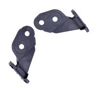 Emiif Support de pare-chocs avant pour BMW Série 3 E46 1998-2006, paire de supports gauche et droit, numéros de pièces de rechange directs 51118195295 51118195296