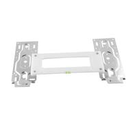 Emiif Support mural réglable avec niveau à bulle, acier inoxydable et aluminium pour climatiseur divisé en intérieur