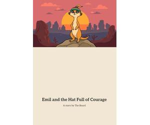 Emil and the Hat Full of Courage: A Young Meerkat's Journey to Bravery