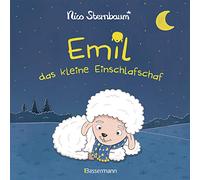Emil das kleine Einschlafschaf. Eine Gutenachtgeschichte zum Vorlesen und Betrachten. Pappbilderbuch ab 18 Monaten. Vom Autor von "Schüttel den Apfelbaum"