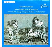 EMIL GILELS - Chicagoer Symphonie-Orchester - FRITZ REINER - Tschaikowsky Klavierkonzert Nr. 1 b-moll / EMIL GILELS - Chicagoer Symphonie-Orchester - FRITZ REINER / Bildhülle mit ORIGINAL bedruckter Firmen-Werbe-Innenhülle / RCA VICTROLA # VIC 1039 / Deutsche Pressung / 12" Vinyl Langspiel Schallplatte