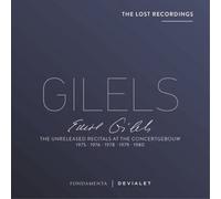 Unreleased Recitals Concertgebouw 1975, 1976, 1977, 1979 & 1980 Coffret Inclus un livret de 96 pages CD