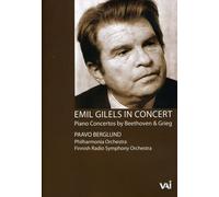 Emil Gilels – En concert : Beethoven Concerto pour piano n°3 & Grieg Concerto pour piano – DVD