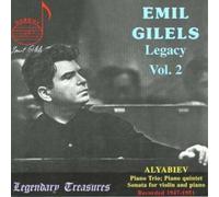 Emil Gilels Legacy - Vol. 2 (Gilels, Beethoven String Quartet, Tziganov) (CD)