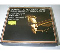 Emil Gilels, Piano - Brahms: Piano Concerti Nos. 1 & 2, Seven Fantasias, Opus 116 (UK Import)