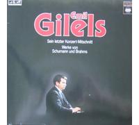 Emil Gilels - Sein letzter Konzert-Mitschnitt (Werke von Schumann und Brahms) [Vinyl LP] [Schallplatte]