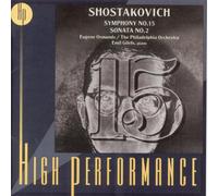 Emil Gilels Shostakovich: Symphony No. 15 / Sonata No.2 (CD)