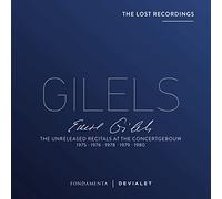 Unreleased Recitals Concertgebouw 1975, 1976, 1977, 1979 & 1980 Coffret Inclus un livret de 96 pages CD