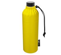 Emil Gourde en verre pour filles et garçons Bouteille en verre isolée pour l'école, les loisirs, le sport : enfants et parents Standard unisexe (jaune, 0,75 l)