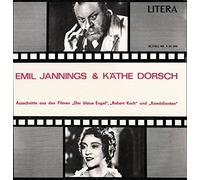Emil Jannings - JANNINGS, EMIL & DORSCH, KÄTHE / Ausschnitte aus den Filmen "Der blaue Engel", "Robert Koch" und "Komödianten" / Für die Schallplatte ausgewählt und kommentiert von Rudolf Böhm / Zwischentexte gesprochen von Renate Thormelen (Historische Aufnahme) / 1966 / Bildhülle mit ORIGINAL Kunststoffinnenhülle / Label phonoclub # 8 60 090 / Cover LITERA # 8 60 090 / Deutsche Pressung / 12" Vinyl Langspiel Schallplatte /