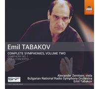 Emil Tabakov – Symphonies complètes, 2 – CD – NAXOS – Neuf