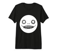 Emil/Taro Yoko Masque Visage Squelette Souriant T-Shirt Haut de Gamme