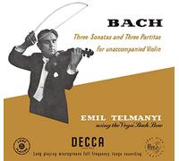 Emil Telmányi - Three Sonatas & Three Partitas For Unaccompanied Violin (J.S. Bach) LP]