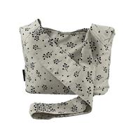 Emil ZipBag - Sac en tissu avec fermeture éclair et bretelles solides - Sac à main en coton - Doublure intérieure certifiée GOTS - Sac à main en textile robuste et lavable avec poches intérieures