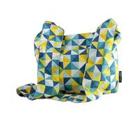 Emil ZipBag Springangle Sac en tissu avec fermeture éclair et bretelles solides - Sac à main en coton, doublure intérieure certifiée GOTS - Sac à main en textile robuste et lavable avec poches