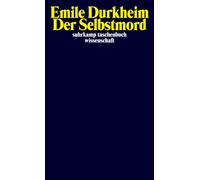 Emile Durkheim Sebastian Herkommer Der Selbstmord (suhrkamp taschenbuc (Poche)