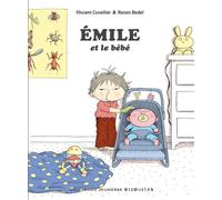Émile et le bébé - Vincent Cuvellier - Gallimard jeunesse - cartonné - Album jeunesse