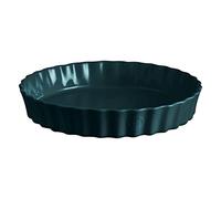 Moule à Tarte Tourtière haute Emile HENRY Bleu Belle Ile D32 cm