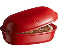 Emile Henry EH349501 Pain artisan, Céramique, Rouge Grand Cru, 5 liters