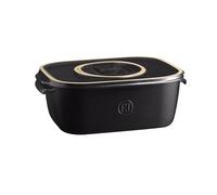 Emile Henry Cheese Box - Boîte à Fromage avec Couvercle - Céramique Haute Résistance - Conservation Optimale au Réfrigérateur - Coloris Truffe - Fabriqué en France