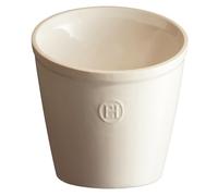 Emile Henry Eh020218 Pot à Ustensiles Céramique Beige Argile 14 X 14 X 16 cm