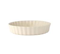 Emile Henry EH026028 Plat à Tarte Céramique Beige Argile 28 x 28 x 5,5 cm