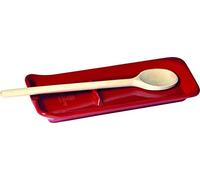 Emile Henry Eh340262 Repose Cuillère Céramique Rouge Grand Cru 22,5 X 10 X 2,5 cm