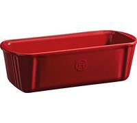 Emile Henry Eh346180 Moule à Cake Céramique Rouge Grand Cru 31 X 13 X 9 cm