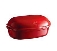 Emile Henry moule à pain 34 x 21,5 x 15 cm céramique rouge