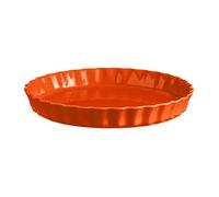 Emile Henry EH766031 Plat à tarte 29.5 cm en céramique Toscane