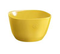 Emile Henry Grand Saladier Céramique, 5,5L, Jaune Provence