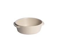 Emile Henry Mini Plat Rond Solo - Céramique Haute Résistance - Cuisson Homogène pour Portions Individuelles - Coloris Opale - Fabriqué en France