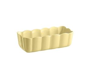 Emile Henry Moule à Cake Madeleine - Céramique Haute Résistance - Cuisson Homogène - Coloris Jaune Vanille - Fabriqué en France