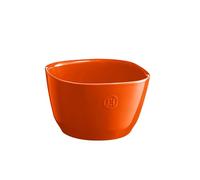 Emile Henry Petit Saladier Céramique, 2L, Orange Toscane