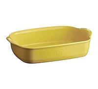 Emile Henry plat à four 29 x 19 x 7 cm 1 65 litres céramique jaune