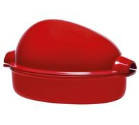 BRIQUE A ROTIR EN CERAMIQUE XXL ROUGE GRAND CRU - EMILE HENRY