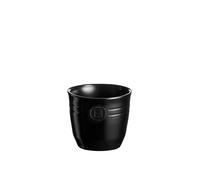 Emile Henry Pot à Ustensiles - Céramique Haute Résistance HR® - Rangement Stable et Accessible sur le Plan de Travail - Coloris Truffe - Fabriqué en France