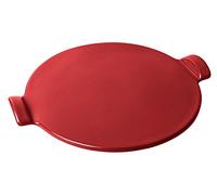 PIZZA Stone 36 cm Emile HENRY Fond Lisse Rouge grand cru
